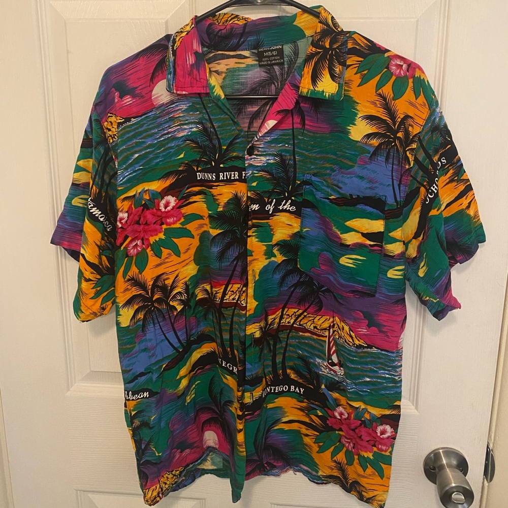Vintage Sean John Hawaiian Shirt